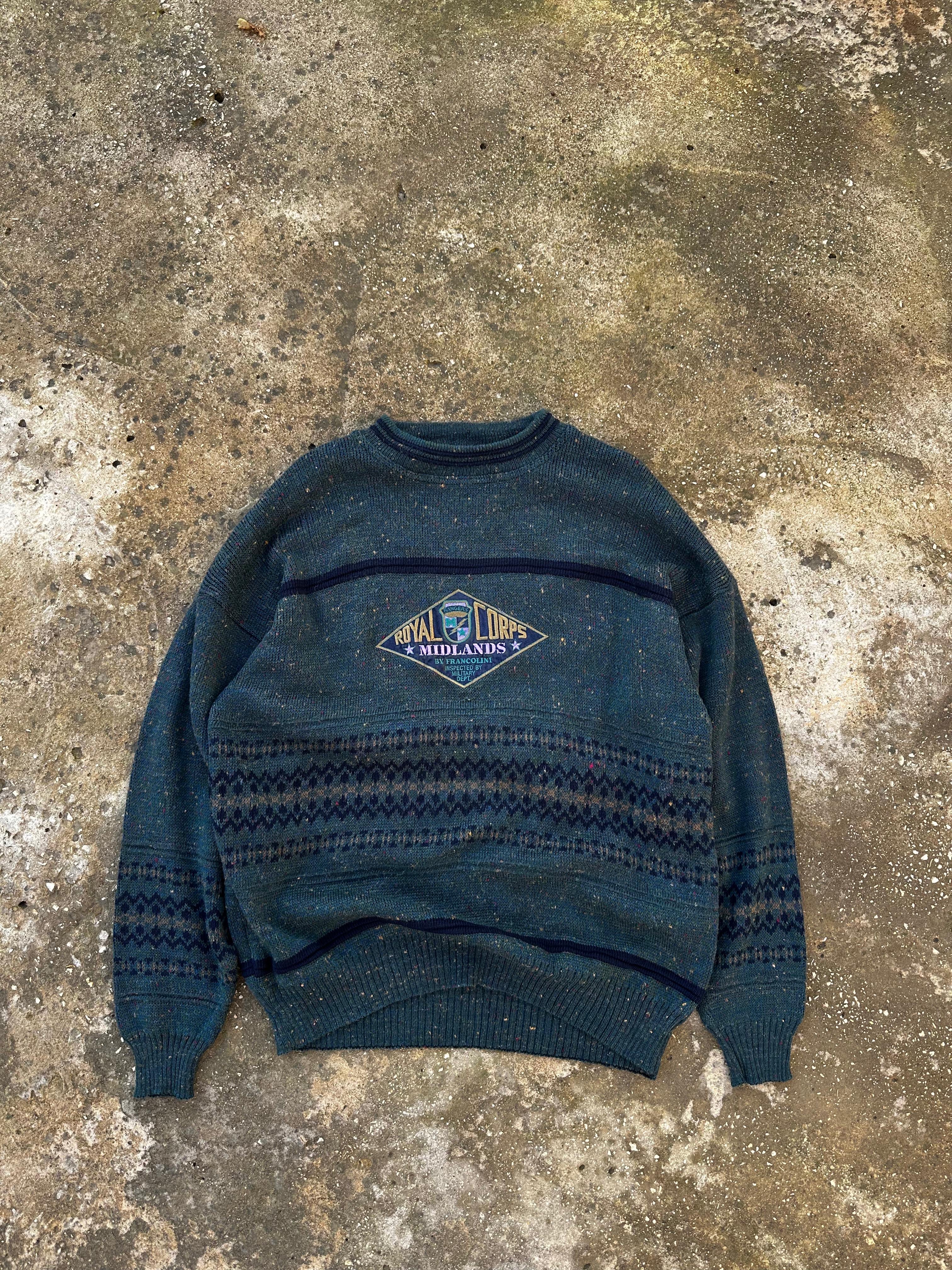 Vintage Royal Corps Knit sweater