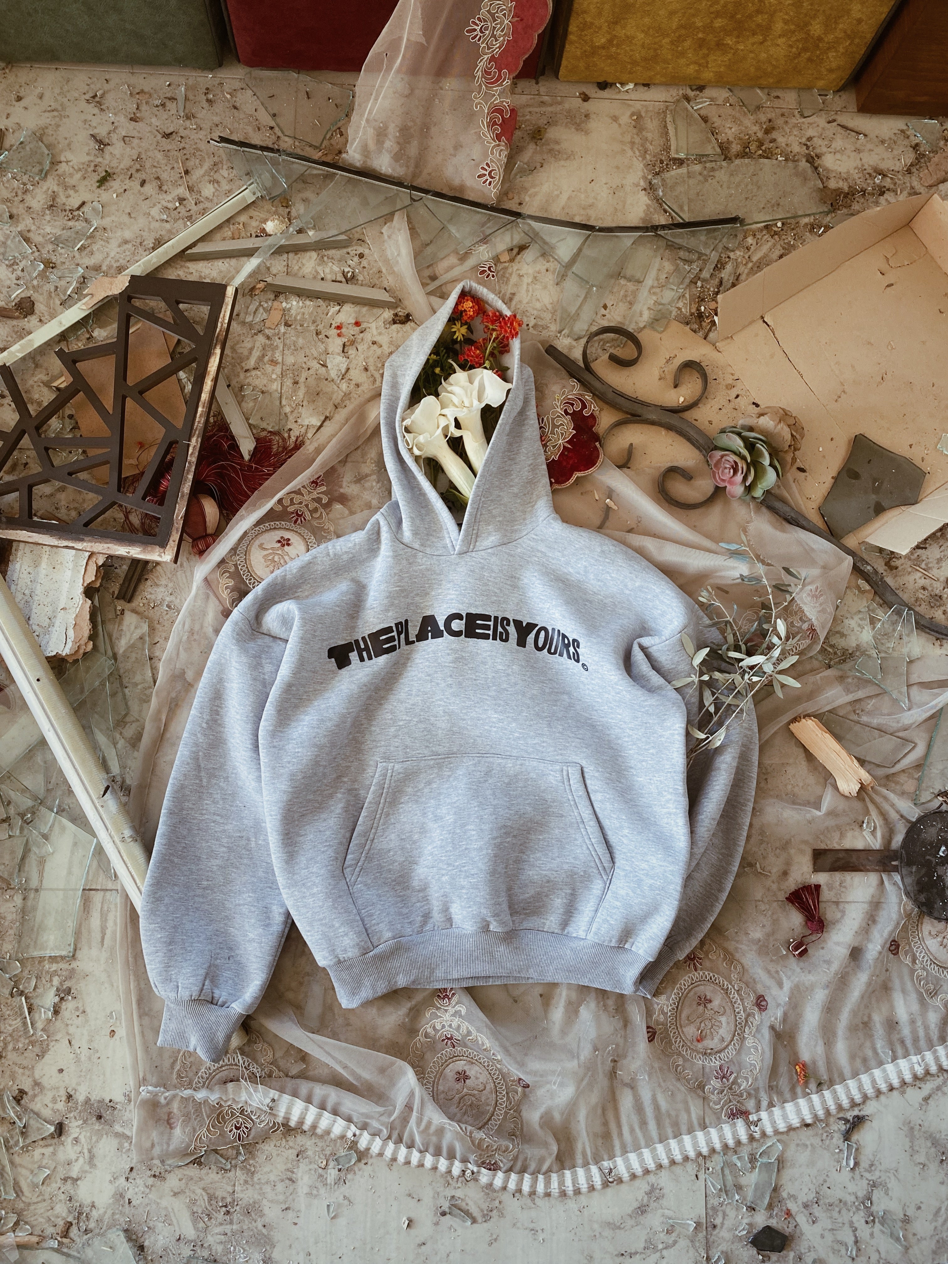ThePlaceisYours © Grey Hoodie