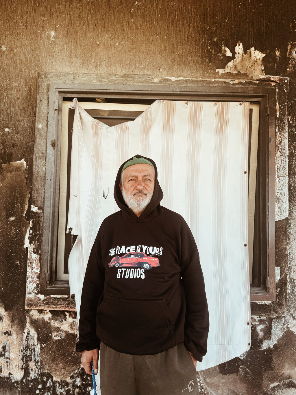 ThePlaceisYours Broken Car Hoodie