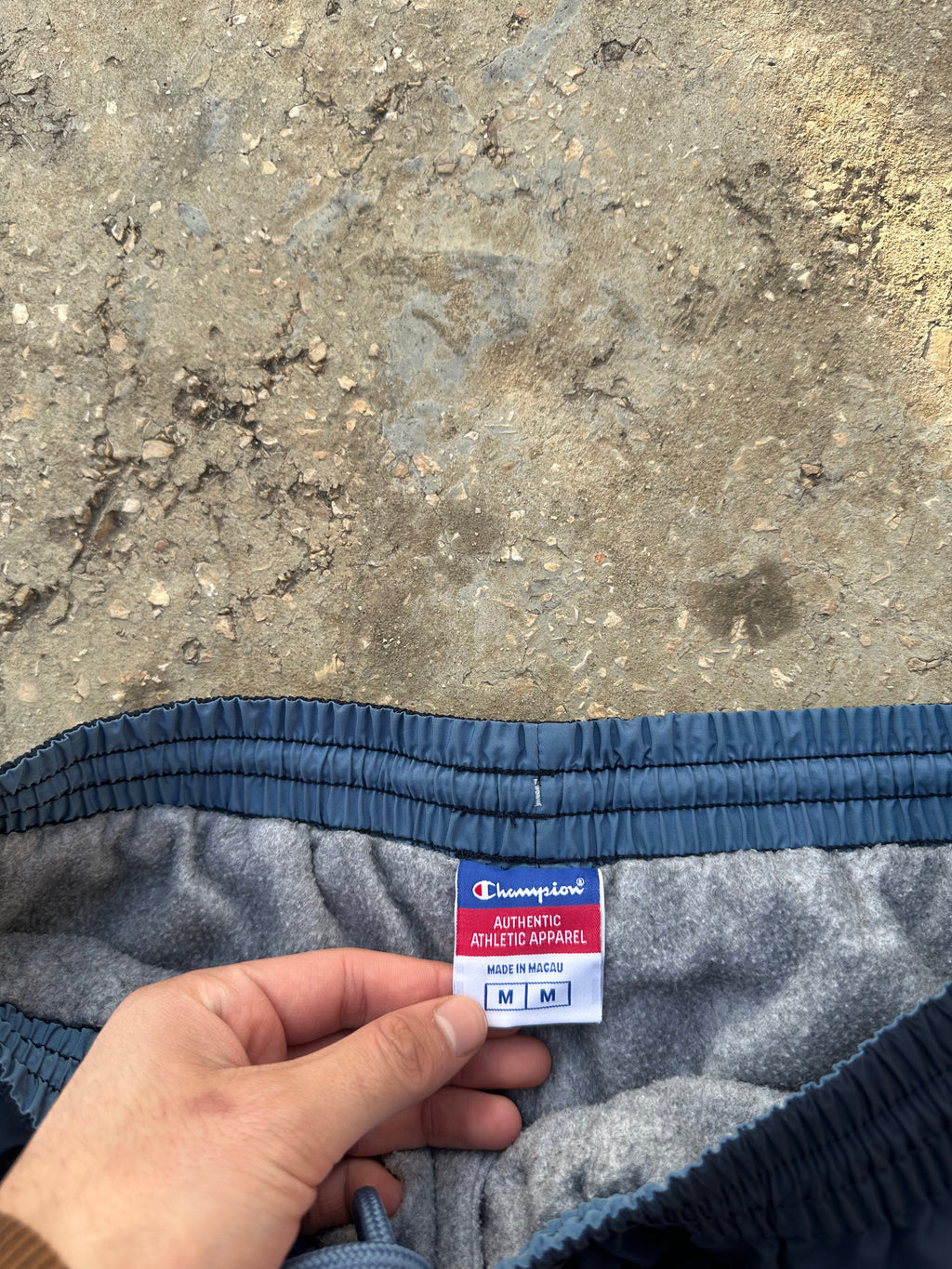 Champion navy trackpants