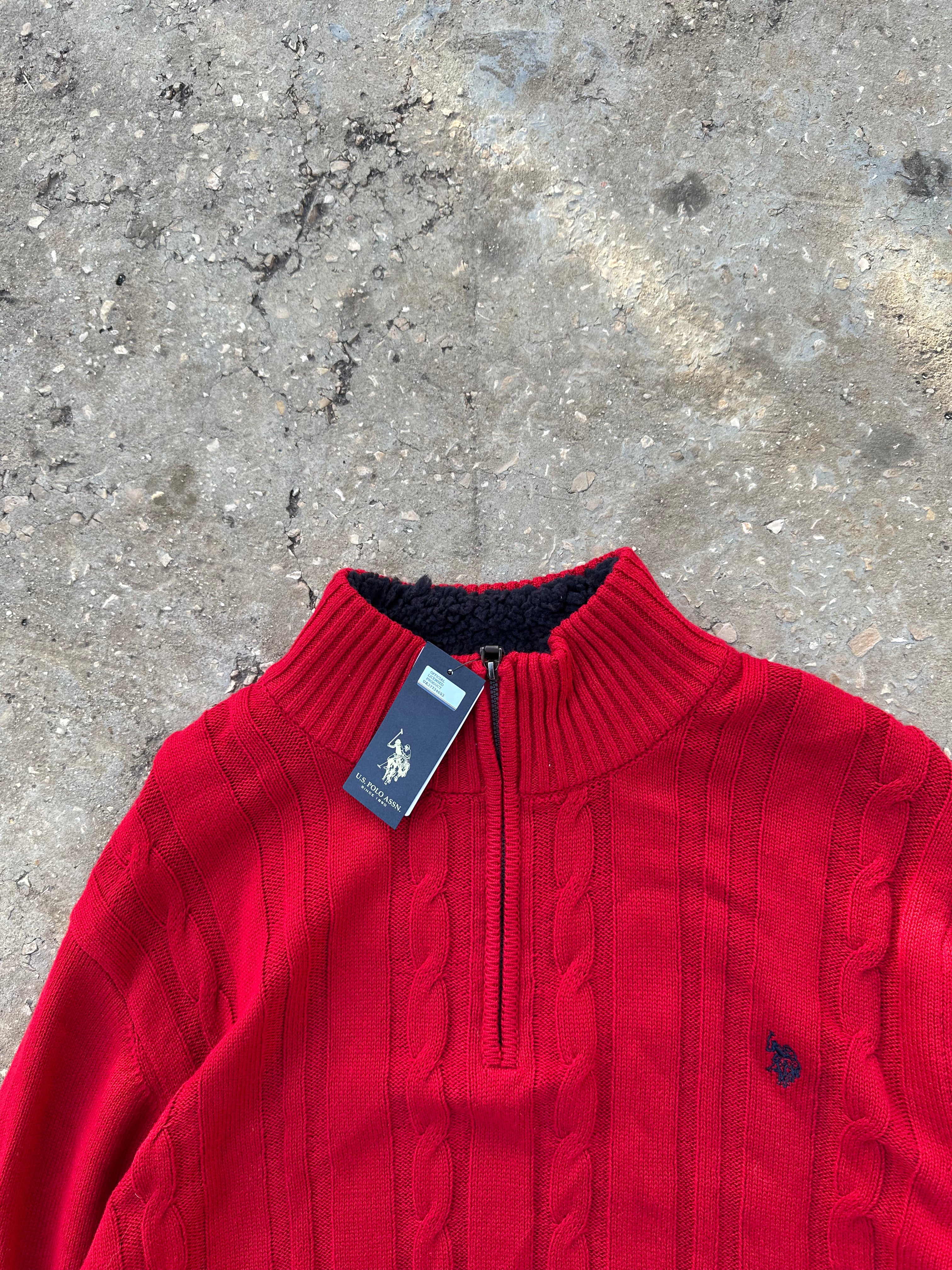 US Polo Association 1/4 zipper