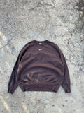 Nike Brown Swoosh Sweatshirt