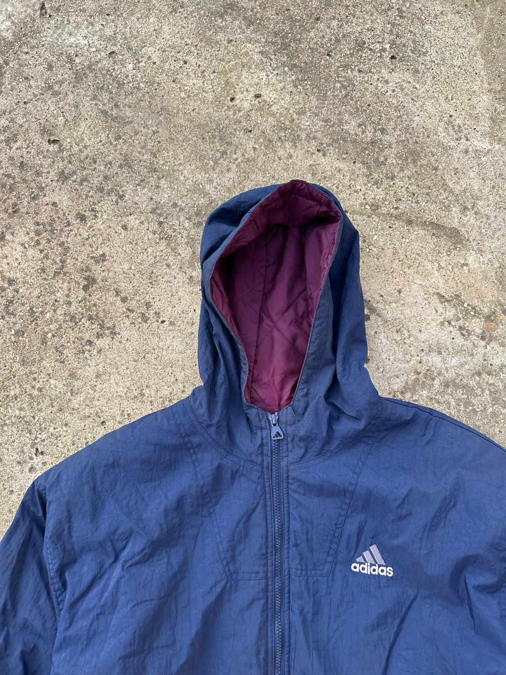 Adidas heavy puffer jacket