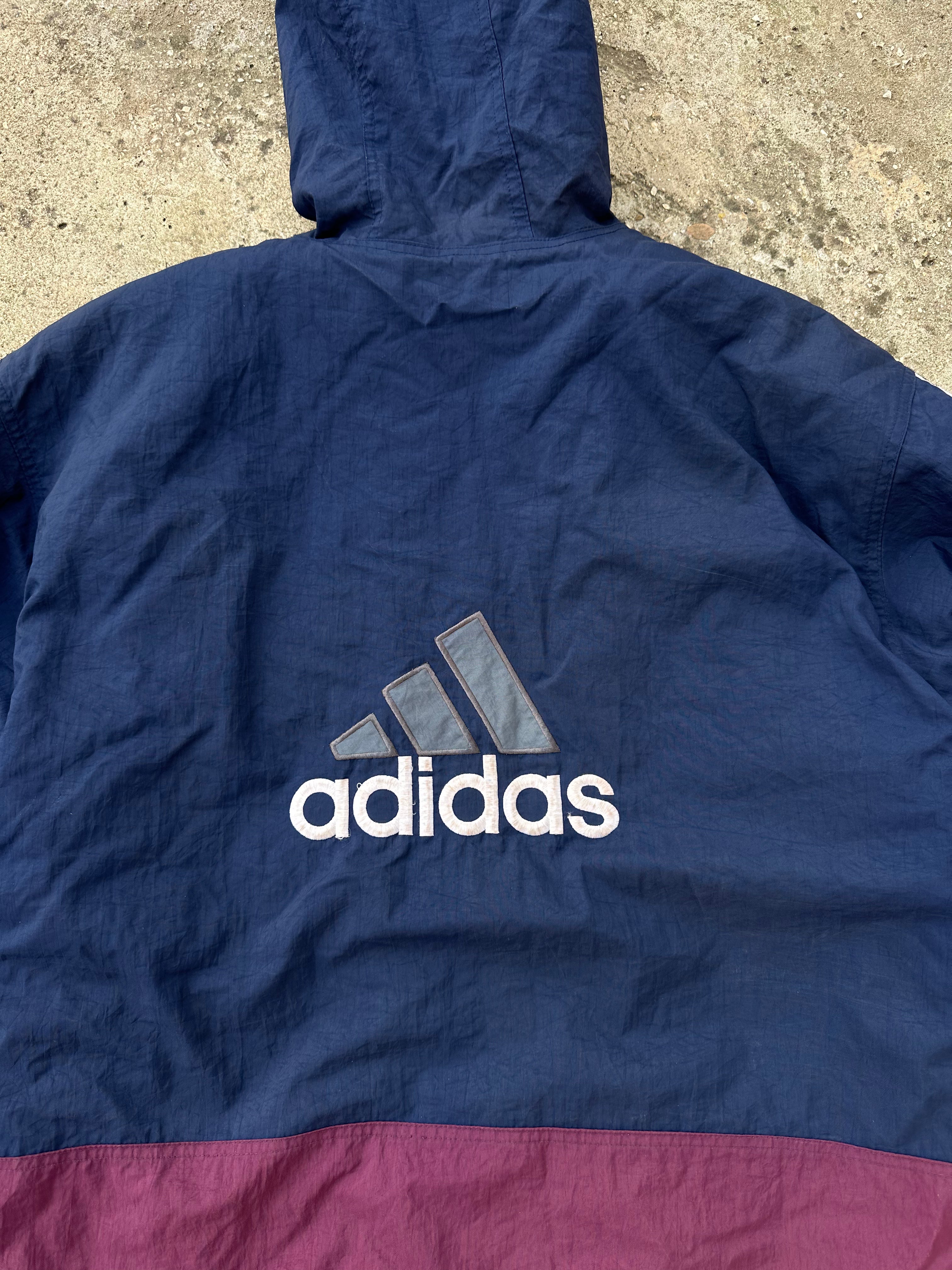 Adidas heavy puffer jacket